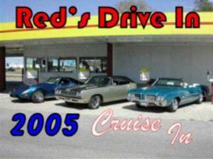 Car Show Dash Plaques for 2005 Cruise In at Red's Drive In