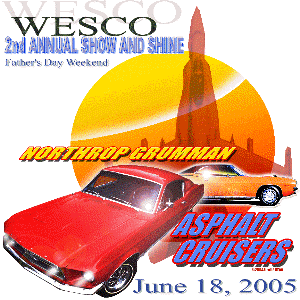 Car Show Dash Plaques for 2005 Asphalt Cruisers Car Club